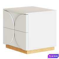 Bedside table bolle from DIVE HOME 3D Model Corona