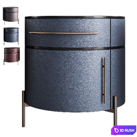 Baxter Plisse 3D Model Vray, Corona