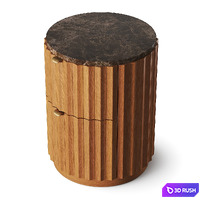 Soho Home Railton Bedside Table 3D Model Vray, Corona