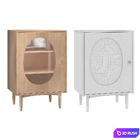 Tall cabinets "Bubble" from Etazherka 3D Model Corona