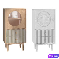 Tall cabinets "Bubble" from Etazherka 3D Model Corona