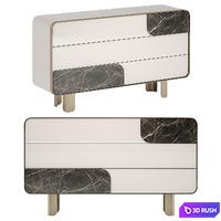Turri SOUL Chest Of Drawers 3D Model Vray