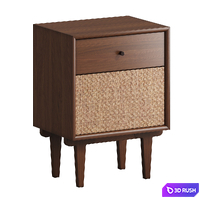 Dalqui vintage style bedside table by LaRedoute 3D Model Vray, Corona