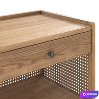 Abel bedside table by OKA 3D Model Corona