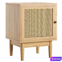 Bedside table Roshal-3 Wood