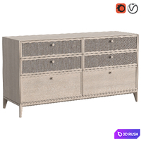 Tie chest of drawers by Dantone Home