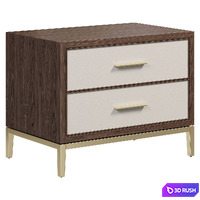 Malone Nightstand by arhaus 3D Model Corona