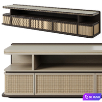 TV stand Navala by Frato 3D Model Vray, Corona