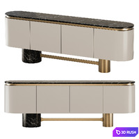 Alder Sideboard by Lenzi 3D Model Corona