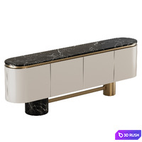 Alder Sideboard by Lenzi 3D Model Corona