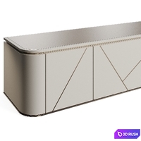 Fendi Casa ANTIUS 2024 TV Stand Sideboard 3D Model Vray, Corona