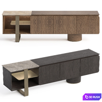 Modis Antik sideboard 3D Model Vray, Corona