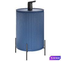 Interior Aqua Dispenser Trunk | Decorative Case for Bottle of Water with pump 3D Model Vray, Corona