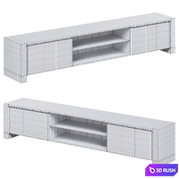 VISION TV stand by Giorgiocollection 3D Model Corona