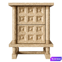 Crate and Barrel Honore by Athena Calderone 3D Model Vray, Corona