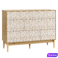 Drawer TYRONE 3D Model Vray, Corona