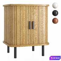 Stand Set 3D Model Vray, Corona