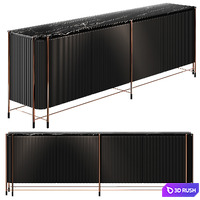Chest of drawers Ebarza DALI SIDEBOARD WITH MARBLE TOP DALI-SIDE 3D Model Corona