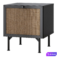 Bedside table Bronte-1 Dark 3D Model Corona