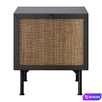 Bedside table Bronte-1 Dark 3D Model Corona