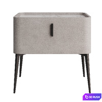 Bedside table Koliyn Luxury with drawer 3D Model Vray, Corona