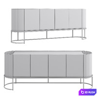 Dantone Home, TV stand Train 3D Model Corona