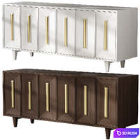 Cazarina Chest of drawers BERNIE 3D Model Vray, Corona