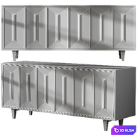 Cazarina Chest of drawers BERNIE 3D Model Vray, Corona