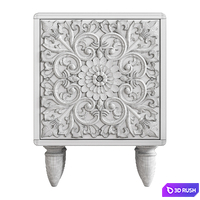 Bedside table Rooso 02F 3D Model Corona