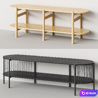 Alonos Haris TV stand 3D Model Vray, Corona