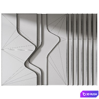 Panel 097 3D Model Vray