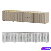 TV stand Jensson 3D Model Vray, Corona