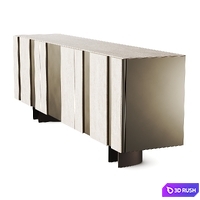 Cattelan Italia Amsterdam Keramik Sideboard 3D Model Vray, Corona
