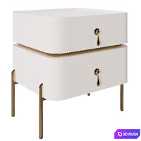 Nightstand 3D Model Corona