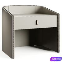 Casa Magna CORALINA II Bedside Table 3D Model Vray, Corona