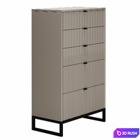 Chest of drawers MILLING 3D Model Corona