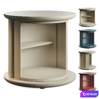 Gallotti Radice Hide Seek Mini Bedside Table 3D Model Vray, Corona