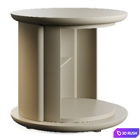 Gallotti Radice Hide Seek Mini Bedside Table 3D Model Vray, Corona