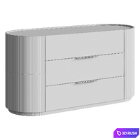 Pianca Dedalo Sideboard 3D Model Vray, Corona
