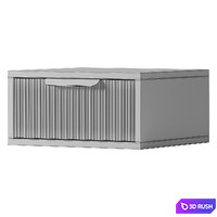 Bedside Levante 2 3D Model Corona
