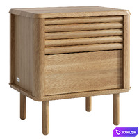 Bedside table Lenon 3D Model Corona