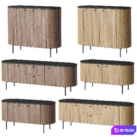 Randy cabinet 3D Model Vray, Corona
