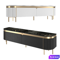 Wooden kors TV SALVADORE 3D Model Corona
