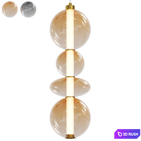 Maytoni - Futuro 36W 24W Pendant 3D Model Vray, Corona