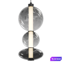 Maytoni - Futuro 36W 24W Pendant 3D Model Vray, Corona