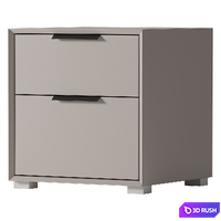 Bedside Table 3D Model Corona