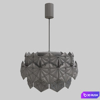 Chandelier "Spark" 3D Model Corona
