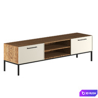 Chest of drawers with niche Nicole from Berber (La Redoute) 3D Model Corona