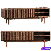TV stand Kelly brown 3D Model Corona