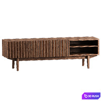 TV stand Kelly brown 3D Model Corona